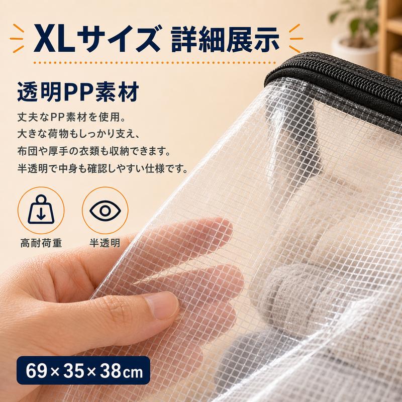 Fidelli ClearBox™ – フタ付き透明収納ボックス