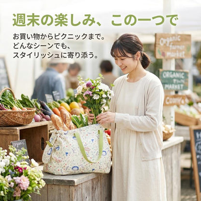 UNOJP 折りたたみエコバッグ｜撥水・コンパクト